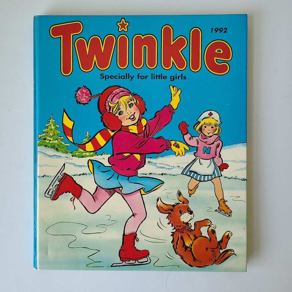 5/$15 Book Twinkle 1992 Annual Stories Vintage Kids Picture HC DC Thomson